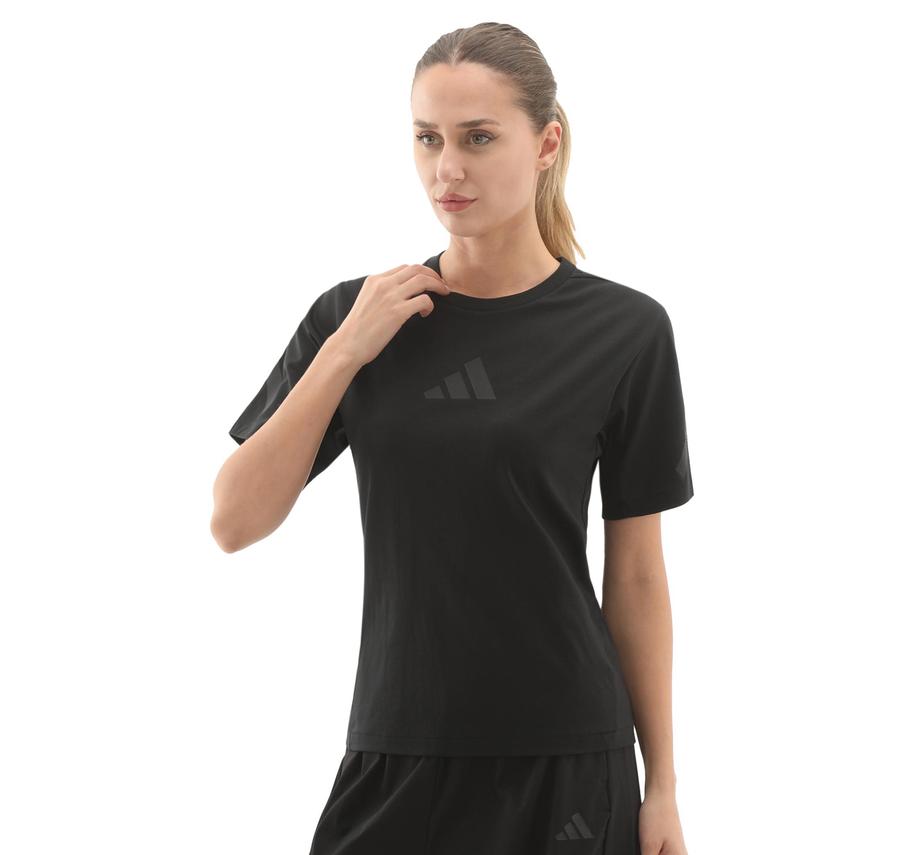 adidas W Z.n.e. Tee Kadın T-Shirt Siyah adidas W Z.n.e. Tee Kadın T-Shirt Siyah