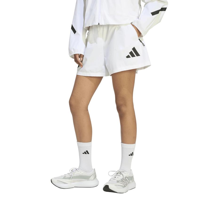 adidas W Z.n.e. Wv Sh Kadın Şort Ve Kapri Beyaz adidas W Z.n.e. Wv Sh Kadın Şort Ve Kapri Beyaz