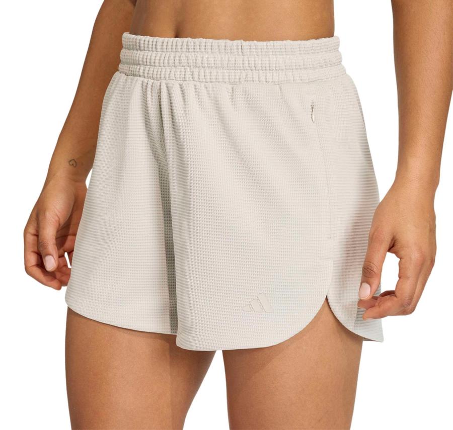 adidas Waffle Pacer Kadın Şort Ve Kapri Bej adidas Waffle Pacer Kadın Şort Ve Kapri Bej