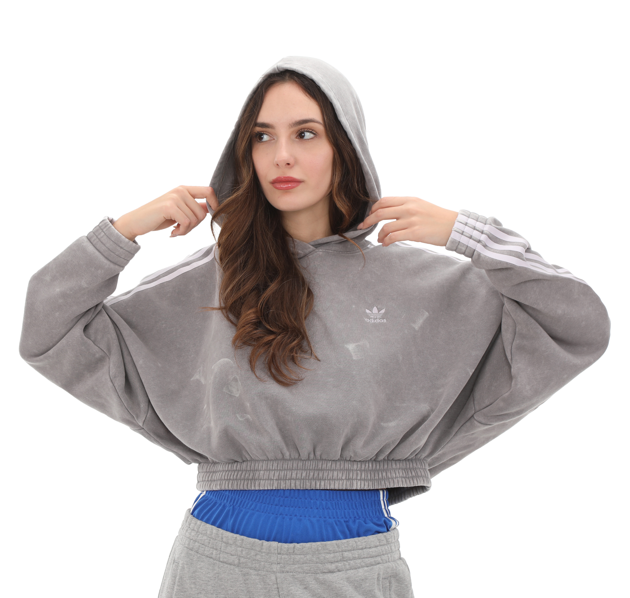 Женский свитшот adidas Wash Crop Hood