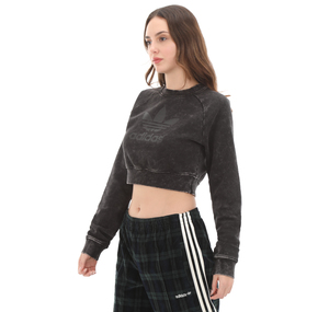 adidas Wash Sweatshırt Kadın Sweatshirt Siyah
