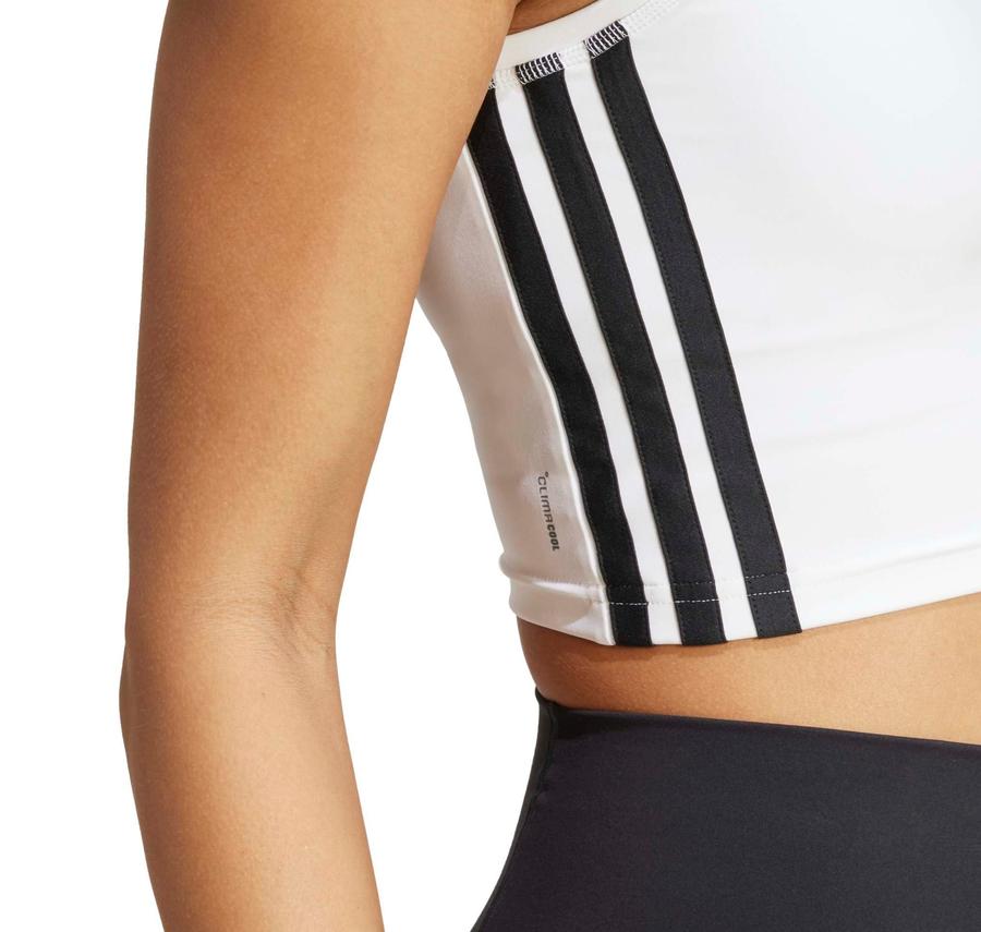 adidas We 3S Crop Tank Kadın T-Shirt adidas We 3S Crop Tank Kadın T-Shirt
