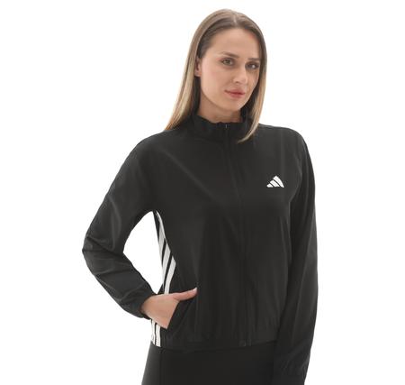 adidas We 3S Woven Jkt Kadın Ceket Siyah adidas We 3S Woven Jkt Kadın Ceket Siyah