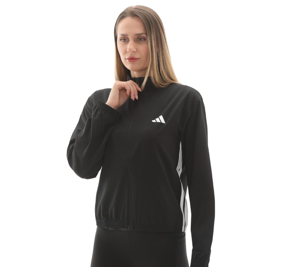 adidas We 3S Woven Jkt Kadın Ceket Siyah adidas We 3S Woven Jkt Kadın Ceket Siyah