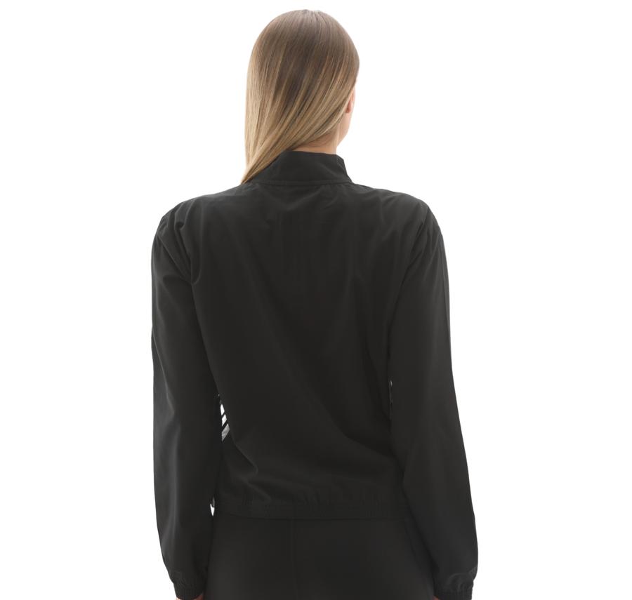 adidas We 3S Woven Jkt Kadın Ceket Siyah adidas We 3S Woven Jkt Kadın Ceket Siyah