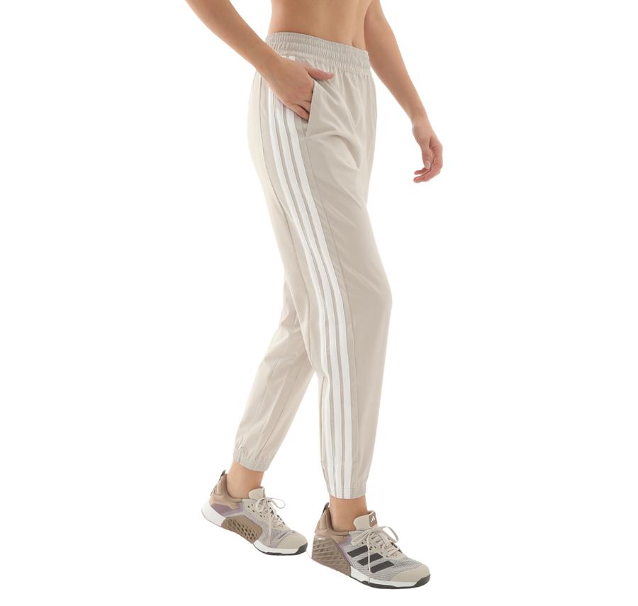 adidas We 3S Woven Pt Kadın Eşofman Altı Gri adidas We 3S Woven Pt Kadın Eşofman Altı Gri