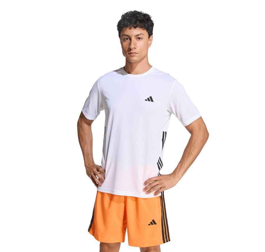 adidas We Bas 3S T Erkek T-Shirt Beyaz adidas We Bas 3S T Erkek T-Shirt Beyaz