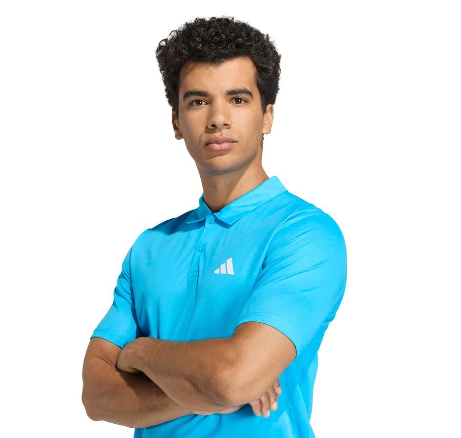 adidas We Bas Polo Erkek T-Shirt Mavi adidas We Bas Polo Erkek T-Shirt Mavi