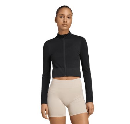 adidas We Knıt Jkt Kadın Sweatshirt Siyah