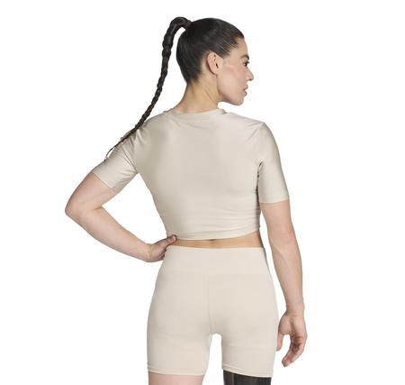 adidas We T-Shırt Shn Kadın T-Shirt Krem adidas We T-Shırt Shn Kadın T-Shirt Krem