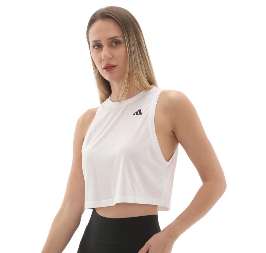 adidas We Tank Kadın T-Shirt Beyaz adidas We Tank Kadın T-Shirt Beyaz