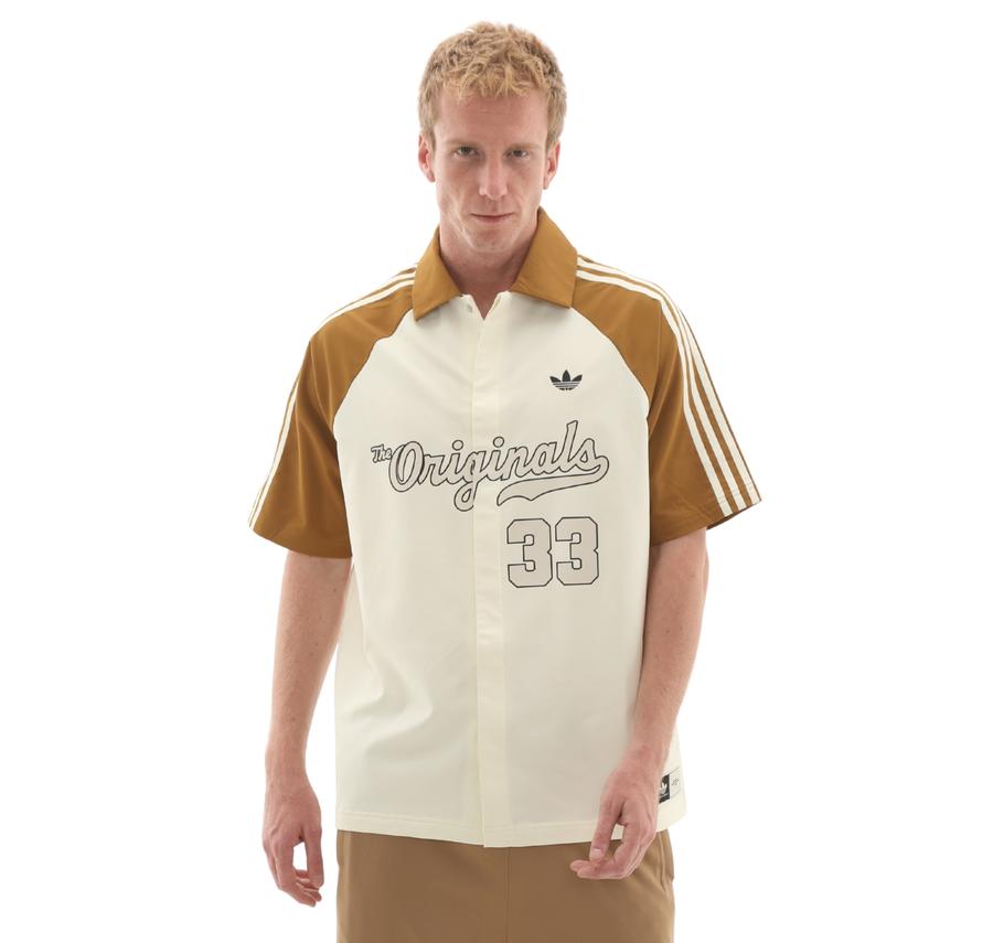 adidas Winter Shooter Erkek Gömlek Kahve adidas Winter Shooter Erkek Gömlek Kahve