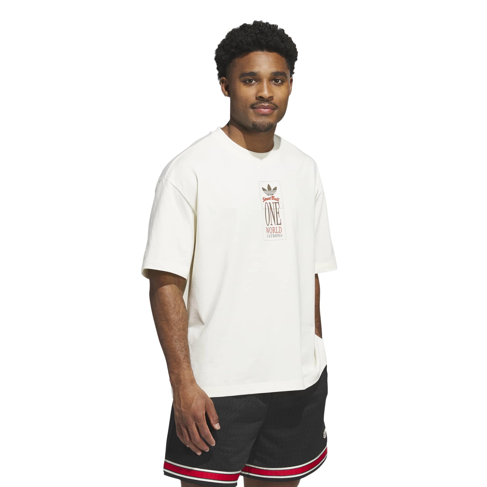 Мужская футболка adidas Wt Gfx Tee Krem