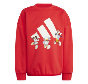 adidas X Disney Mickey Mouse Bebek Sweatshirt Kırmızı