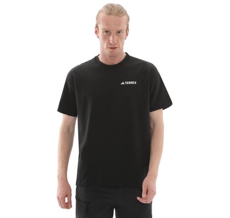 adidas X National Geographic Erkek T-Shirt Antrasit