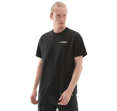 adidas X National Geographic Erkek T-Shirt Antrasit