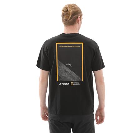 adidas X National Geographic Erkek T-Shirt Antrasit