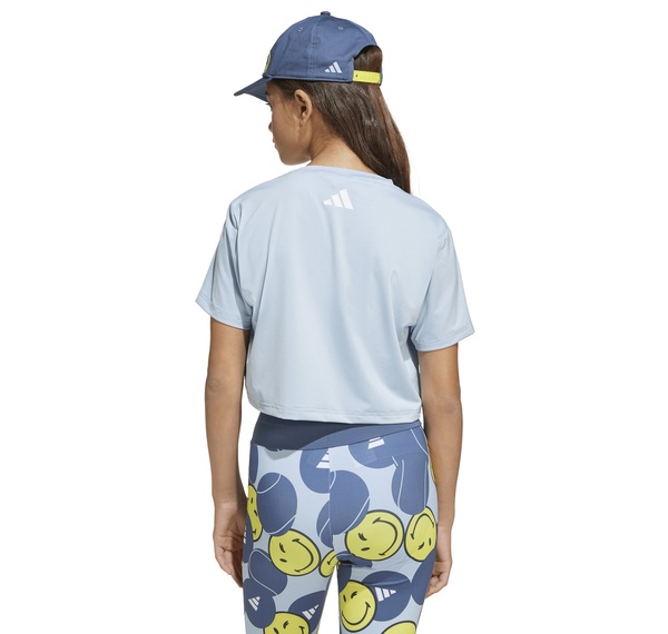adidas X Smileyworld Training Çocuk T-Shirt Mavi adidas X Smileyworld Training Çocuk T-Shirt Mavi