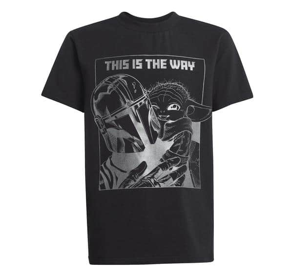 adidas X Star Wars The Mandaloria Çocuk T-Shirt Siyah adidas X Star Wars The Mandaloria Çocuk T-Shirt Siyah