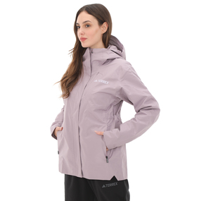 adidas X W Fleece 3In1 Kadın Yağmurluk-Rüzgarlık Mor