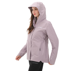adidas X W Fleece 3In1 Kadın Yağmurluk-Rüzgarlık Mor