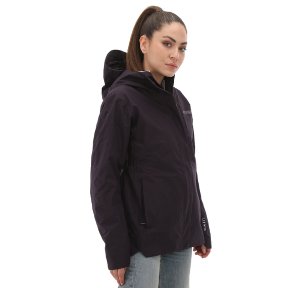 adidas Terrex X W Fleece 3In1 Kadın Yağmurluk-Rüzgarlık Mor adidas Terrex X W Fleece 3In1 Kadın Yağmurluk-Rüzgarlık Mor