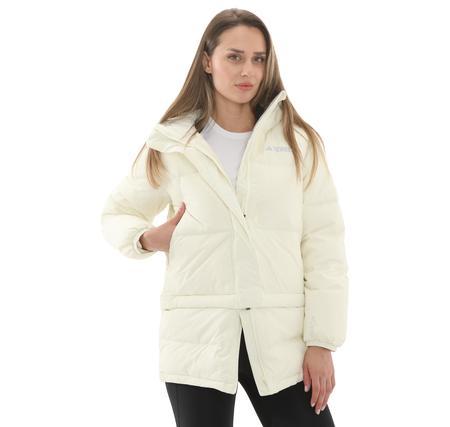 adidas Xpl W Goose Jkt Kadın Mont Krem