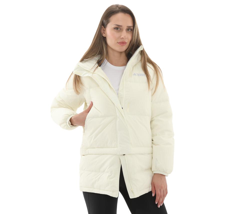adidas Xpl W Goose Jkt Kadın Mont Krem adidas Xpl W Goose Jkt Kadın Mont Krem
