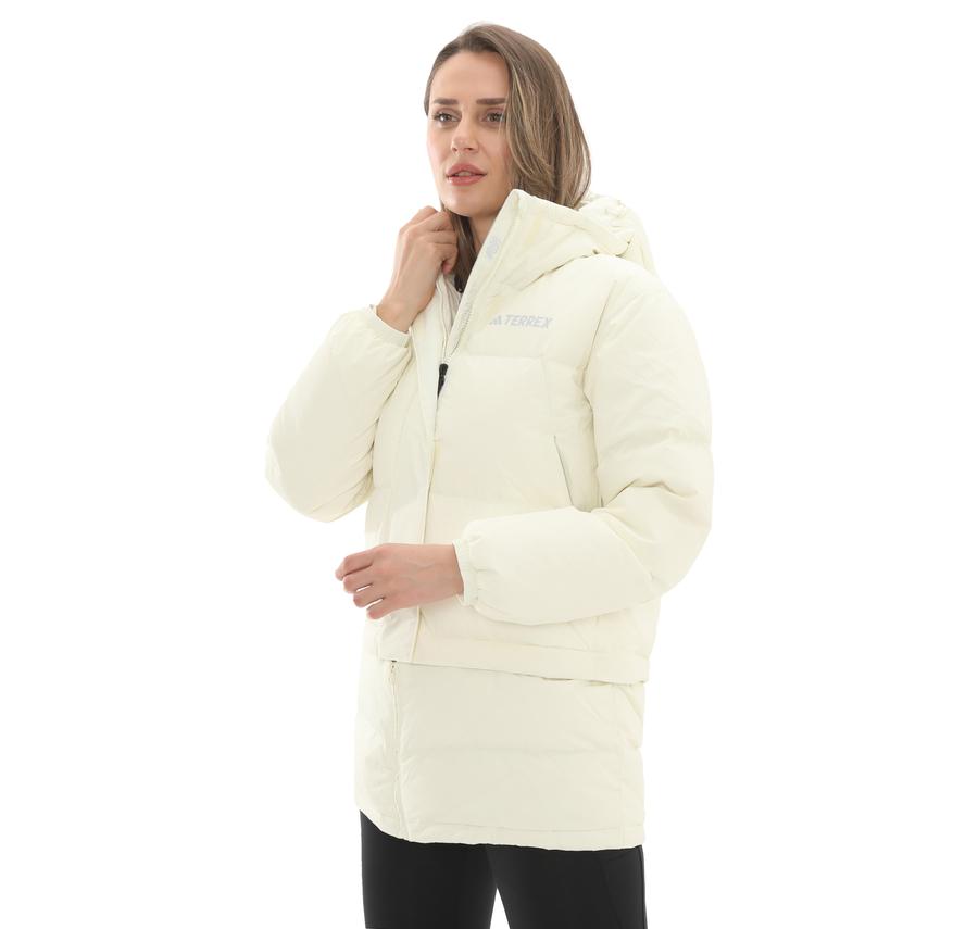 adidas Xpl W Goose Jkt Kadın Mont Krem adidas Xpl W Goose Jkt Kadın Mont Krem