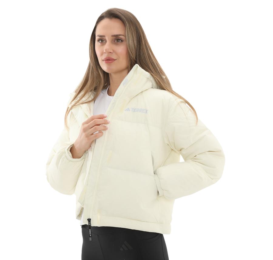 adidas Xpl W Goose Jkt Kadın Mont Krem adidas Xpl W Goose Jkt Kadın Mont Krem