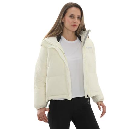 adidas Xpl W Goose Jkt Kadın Mont Krem