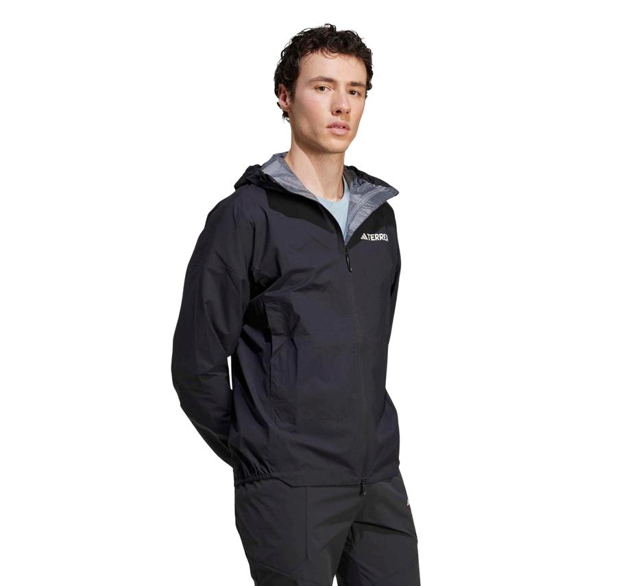 adidas Terrex Xpr Lıght Raın Erkek Yağmurluk-Rüzgarlık Siyah adidas Terrex Xpr Lıght Raın Erkek Yağmurluk-Rüzgarlık Siyah