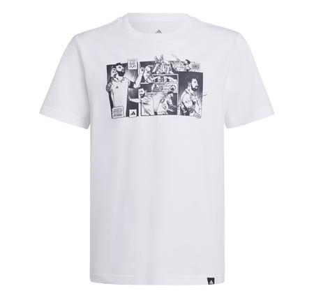 adidas Y Messı G T Çocuk T-Shirt Beyaz