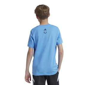 adidas Y Messı G T Çocuk T-Shirt Mavi