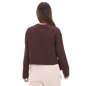 adidas Yga Cover-Up Kadın Sweatshirt Mor