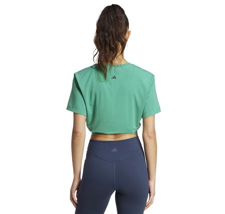 adidas Yoga Tee Kadın T-Shirt Yeşil