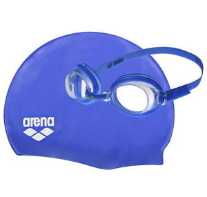 Arena Arena Pool Jr Set Çocuk Yüzme Gözlüğü Mavi