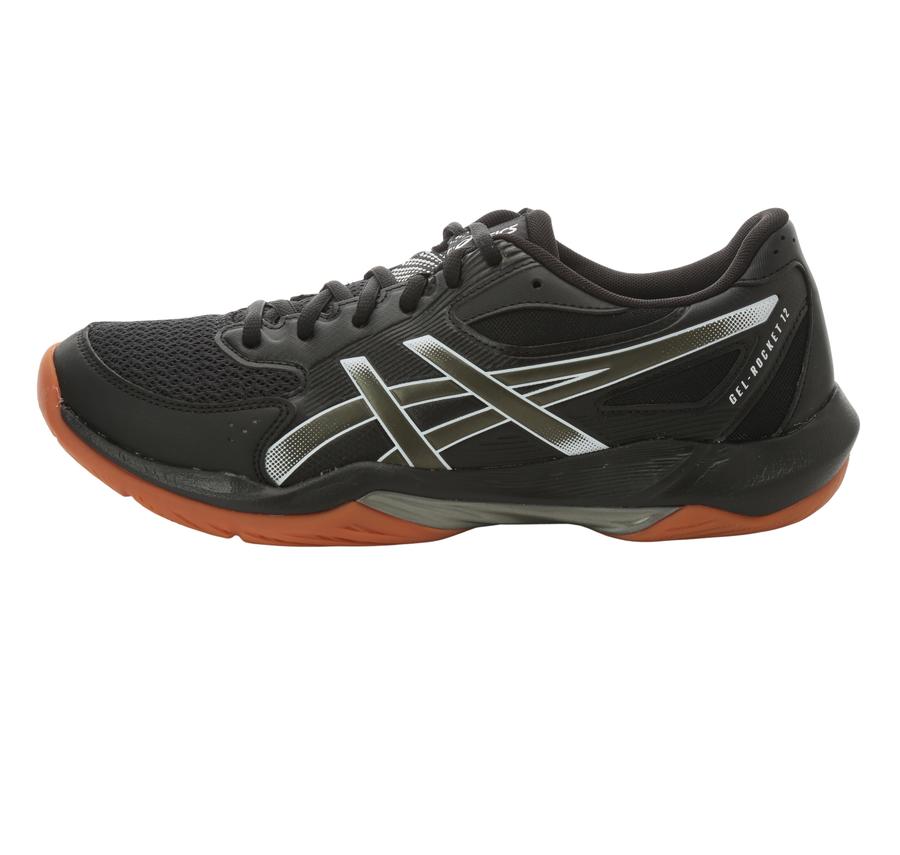 Asics Gel-Rocket 12 Erkek Spor Ayakkabı Siyah Asics Gel-Rocket 12 Erkek Spor Ayakkabı Siyah