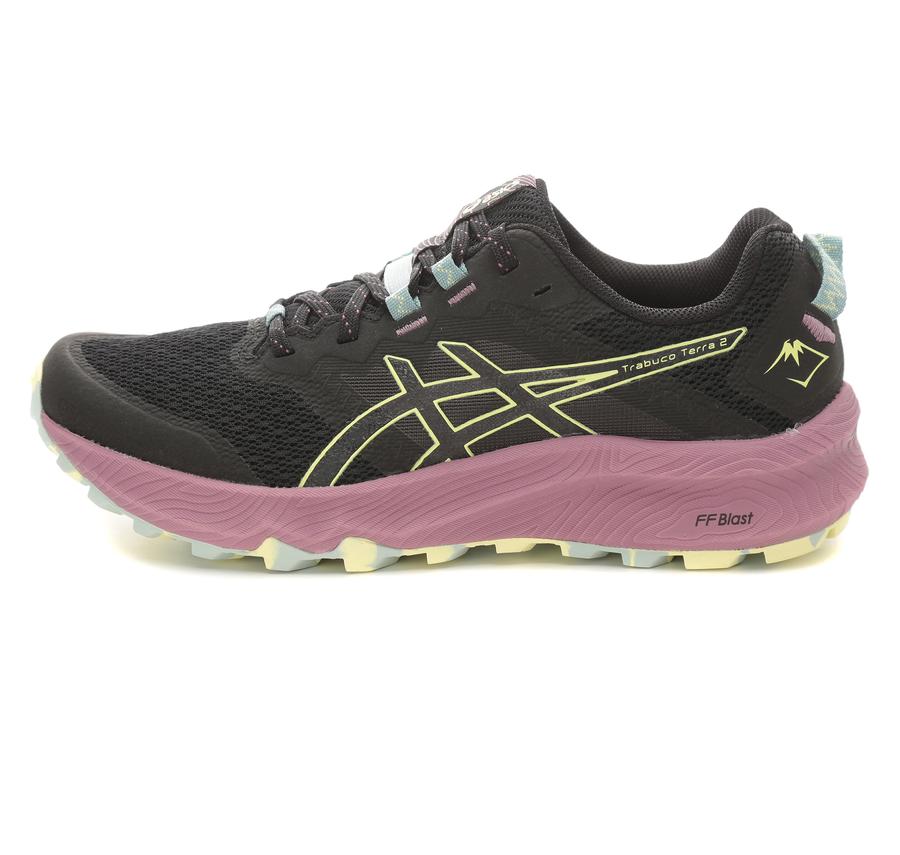 Asics Trabuco Terra 2 Kadın Spor Ayakkabı Siyah Asics Trabuco Terra 2 Kadın Spor Ayakkabı Siyah