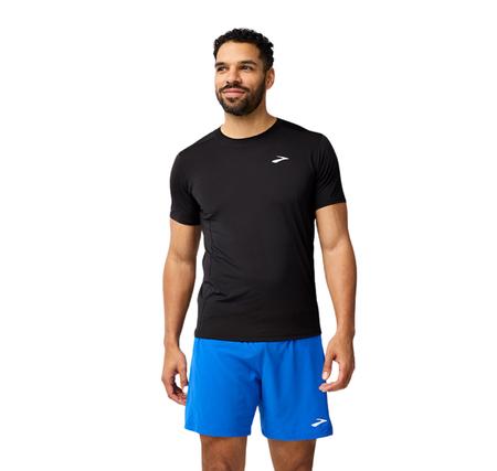 Brooks Atmosphere Short Sleeve 3.0 Erkek T-Shirt Siyah