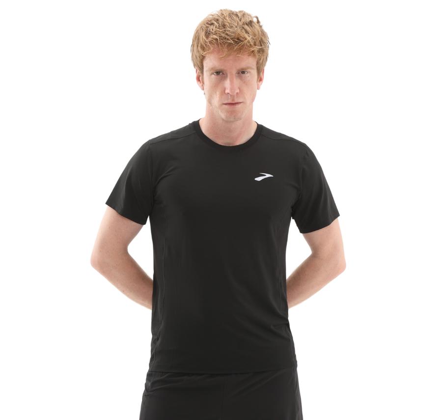 Brooks Atmosphere Short Sleeve 3.0 Erkek T-Shirt Siyah Brooks Atmosphere Short Sleeve 3.0 Erkek T-Shirt Siyah