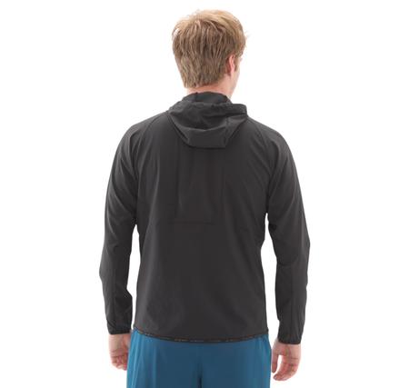 Brooks Canopy Jacket Erkek Yağmurluk-Rüzgarlık Siyah