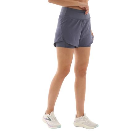 Brooks Chaser 5 2-In-1 Short 2.0 Kadın Şort Ve Kapri Lacivert