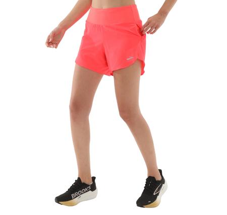 Brooks Chaser 5" Short 2.0 Kadın Şort Ve Kapri Kırmızı