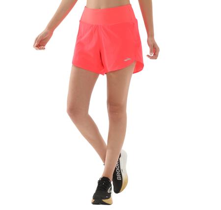 Brooks Chaser 5" Short 2.0 Kadın Şort Ve Kapri Kırmızı