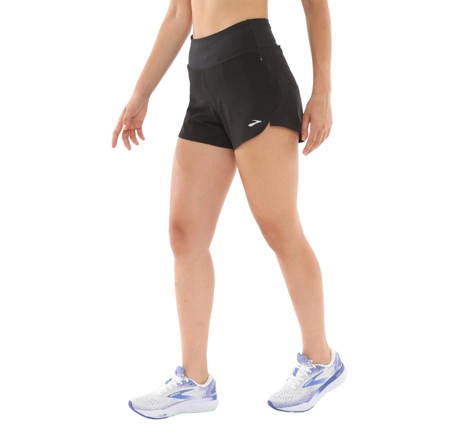 Brooks Chaser 5" Short 2.0 Kadın Şort Ve Kapri Siyah Brooks Chaser 5" Short 2.0 Kadın Şort Ve Kapri Siyah