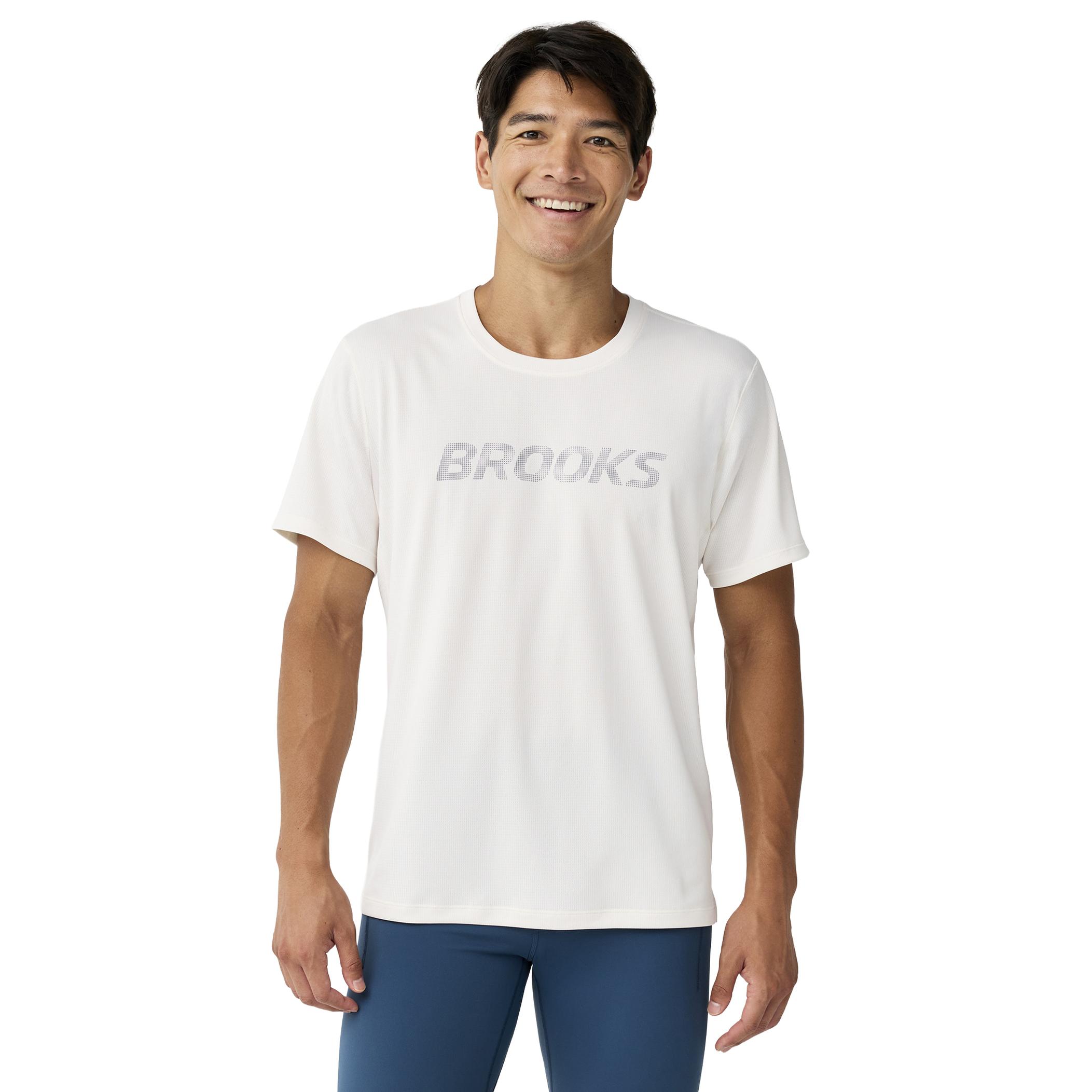 Мужская футболка Brooks Dash Reflective Short Sleeve