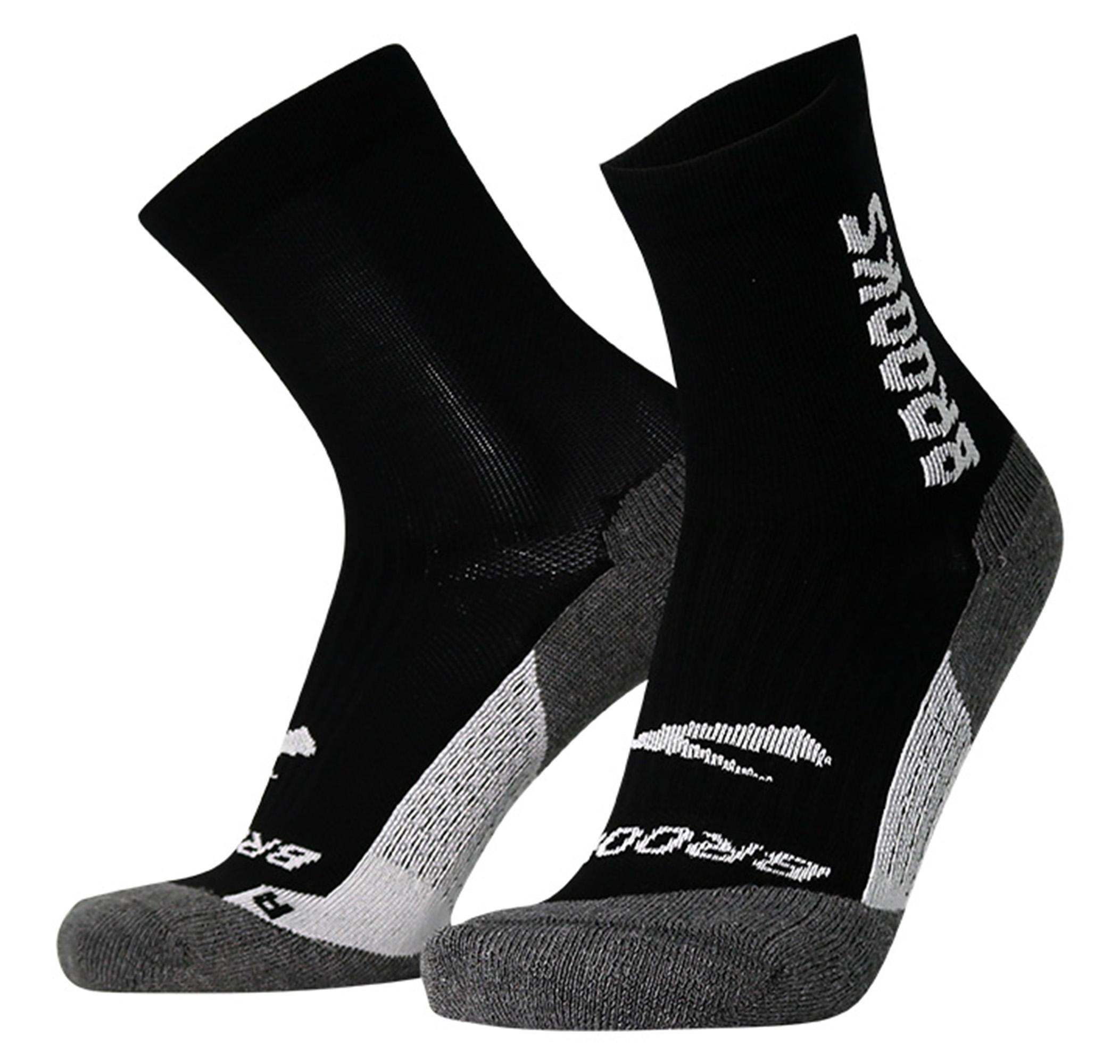 Brooks Ghost Crew &amp;Ccedil;orap Siyah -1