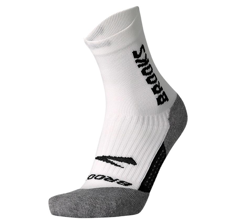 Brooks Ghost Crew Çorap Beyaz Brooks Ghost Crew Çorap Beyaz