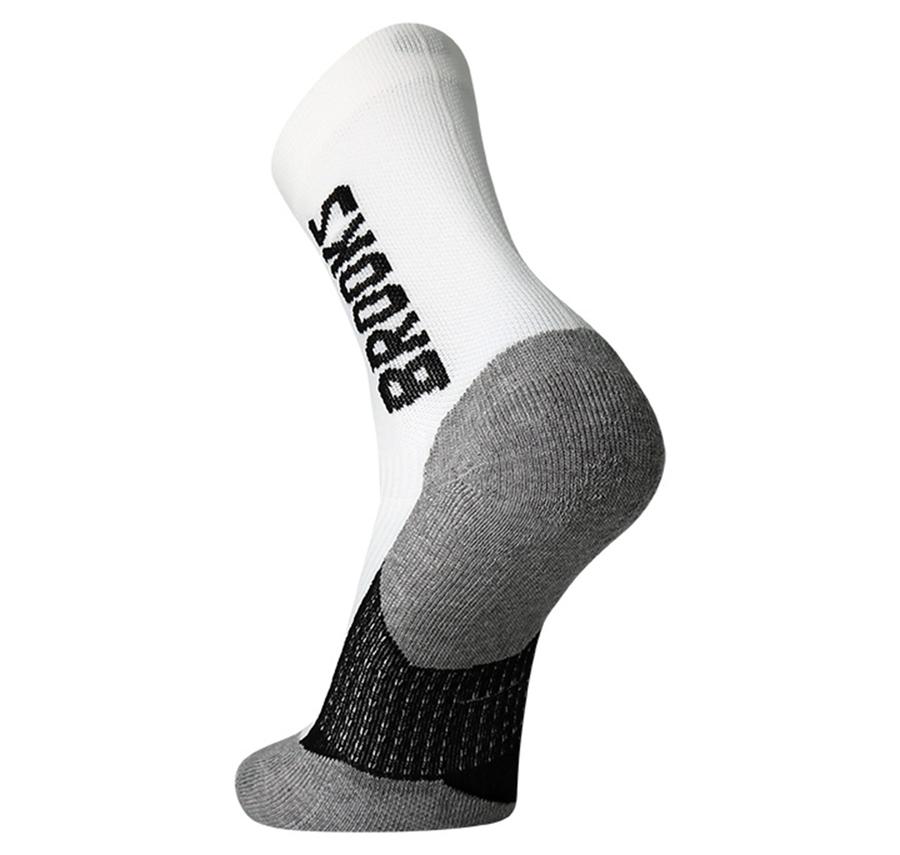 Brooks Ghost Crew Çorap Beyaz Brooks Ghost Crew Çorap Beyaz